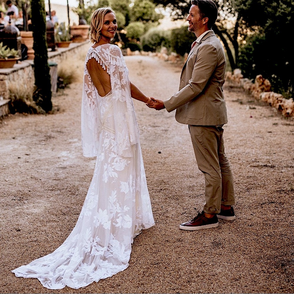 Brand new Rue De Seine Aegean wedding dress